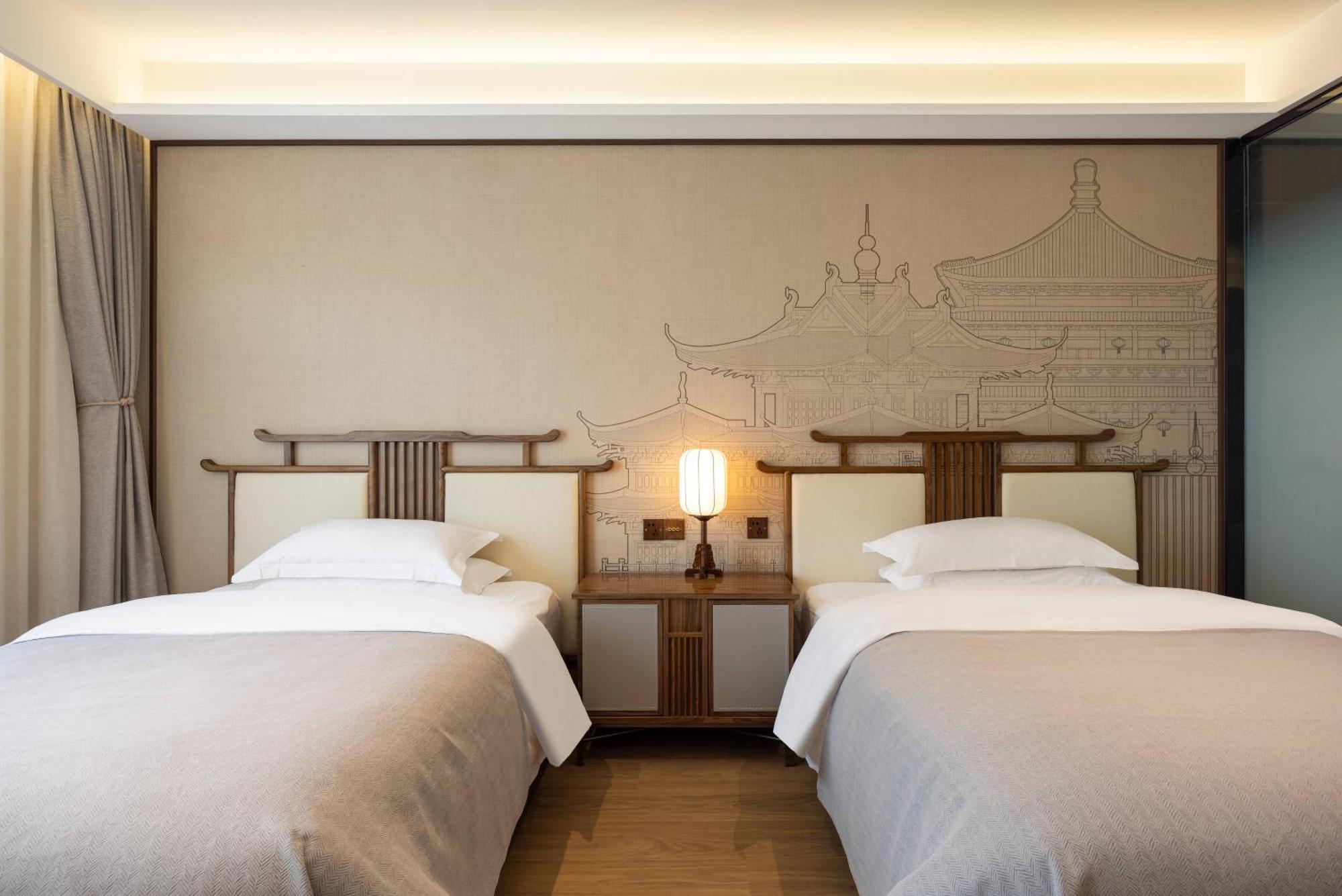 Honglu Garden Hotel Xi'An Bell And Drum Tower Huimin Street Store Eksteriør bilde