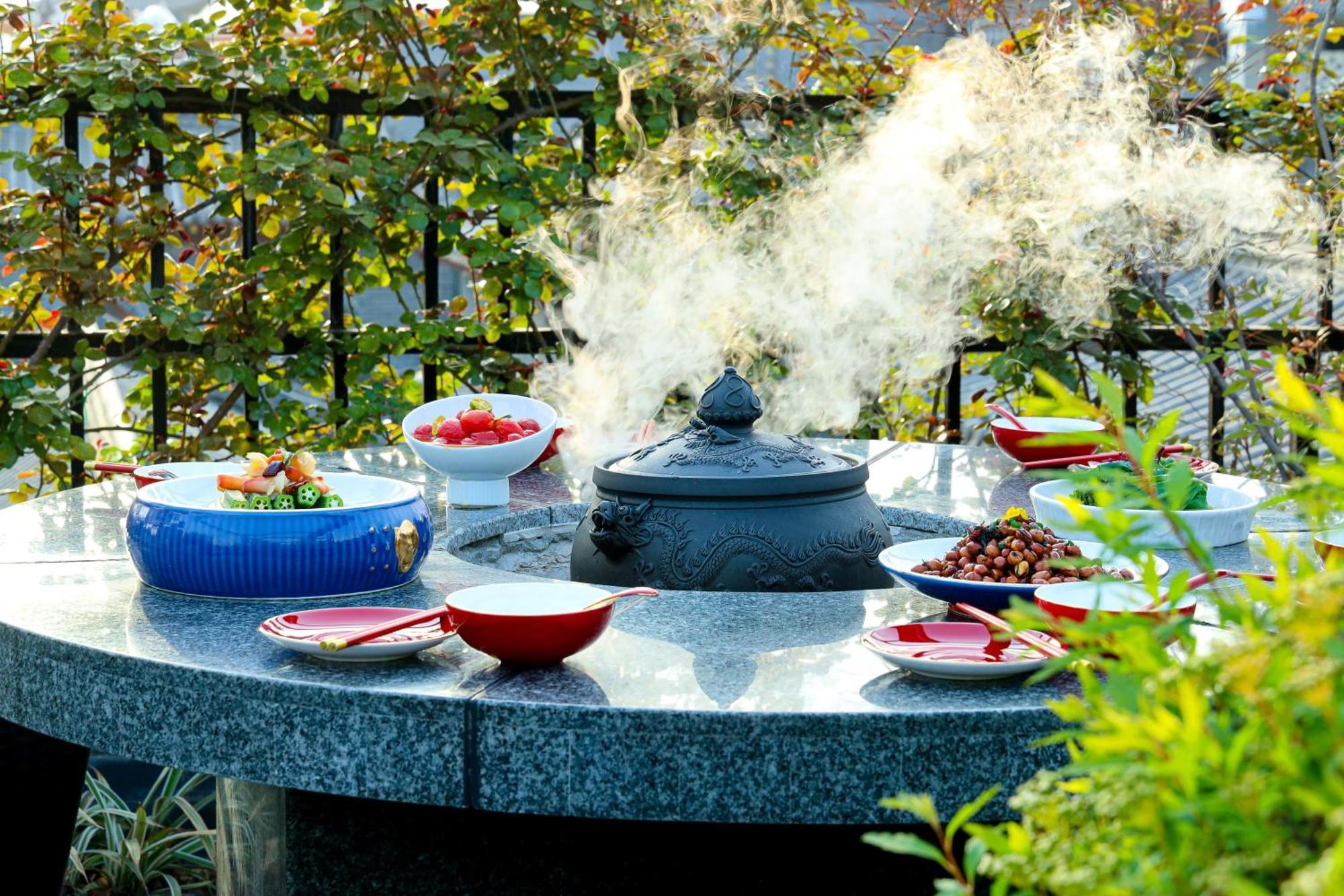 Honglu Garden Hotel Xi'An Bell And Drum Tower Huimin Street Store Eksteriør bilde